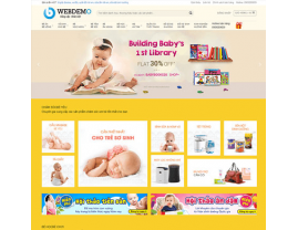 ĐỊA CHỈ THIẾT KẾ WEBSITE MẸ VÀ BÉ UY TÍN, CHUYÊN NGHIỆP