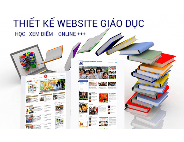 Website giáo dục - trường học bao gồm những gì?