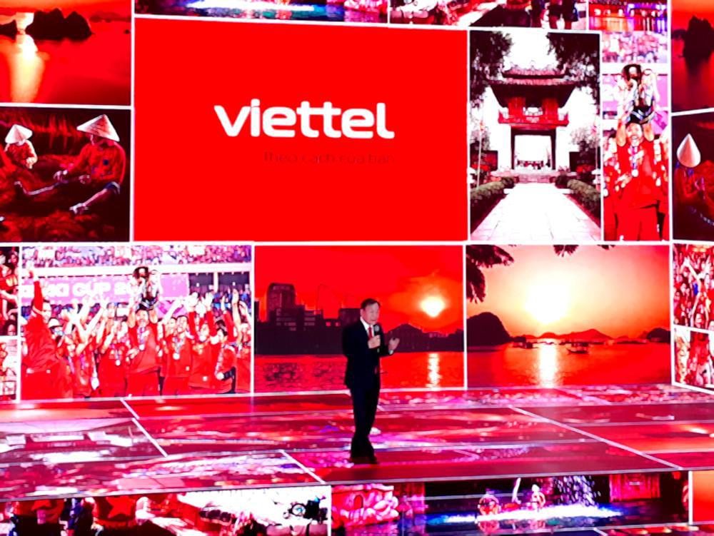 Viettel đã đổi nhận diện thương hiệu của mình sang màu đỏ